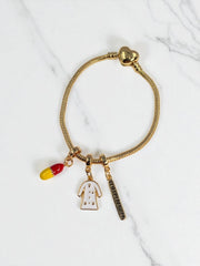 Pulsera Vocación Dorada 🩺✨
