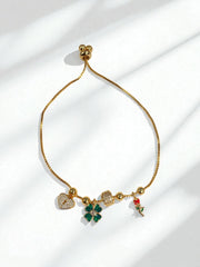 Pulsera Lucky Rose Charm