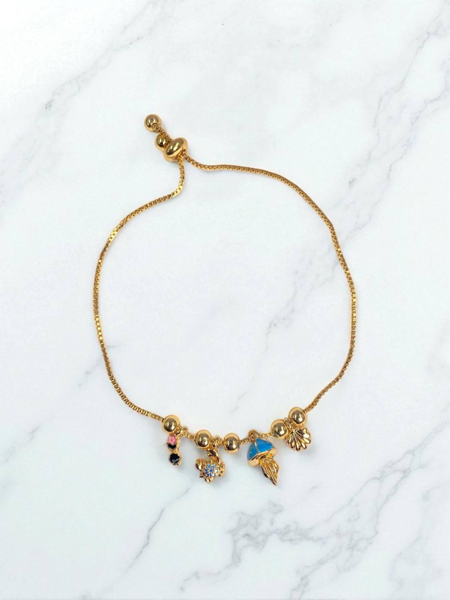 Pulsera Charms Océano