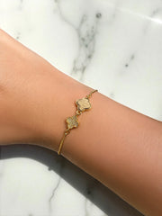 Pulsera Trébol Animal Print