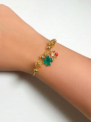 Pulsera Charms Lucky Flower
