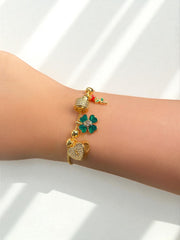 Pulsera Lucky Rose Charm