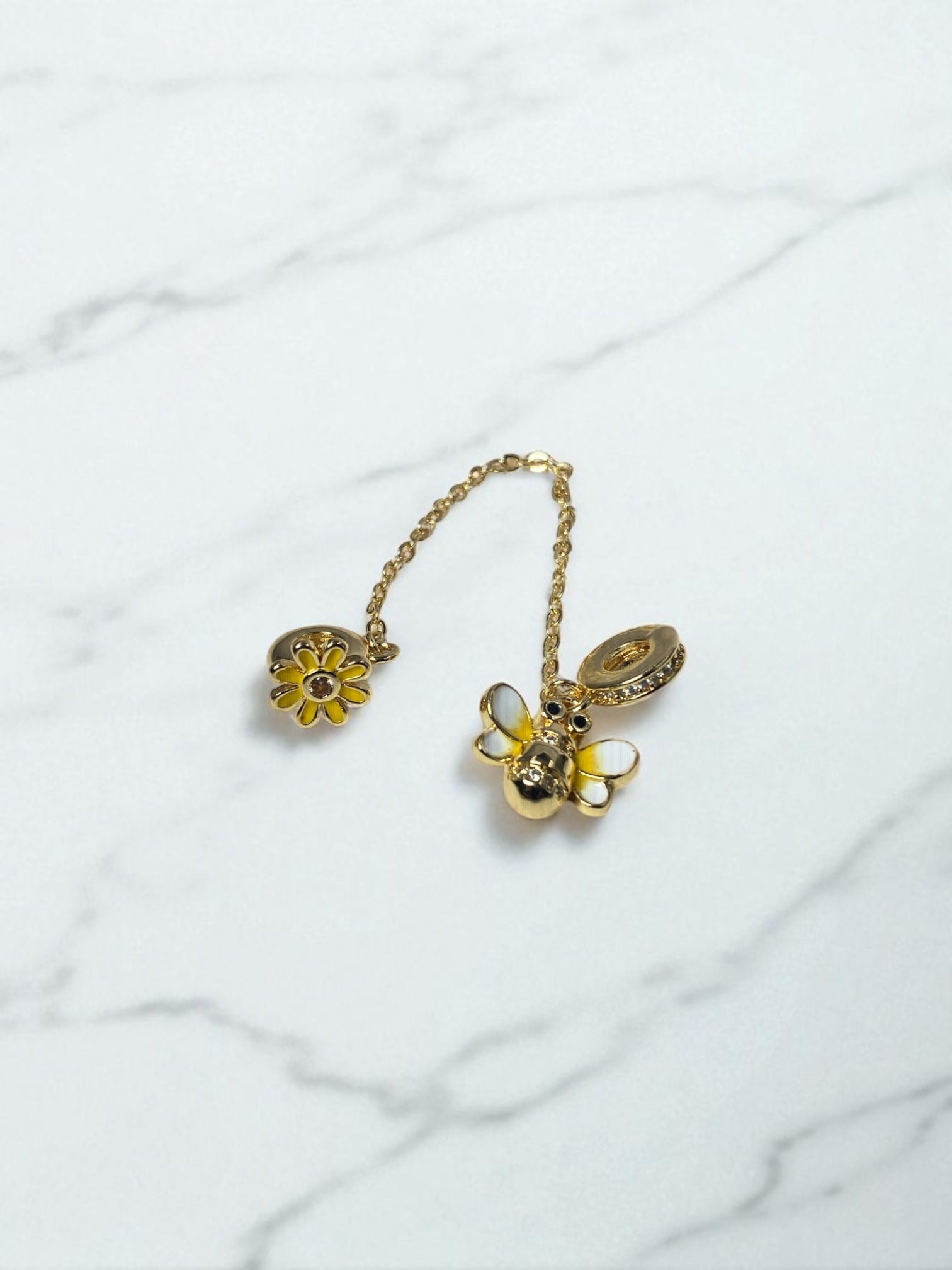 Charm Doble de Abeja