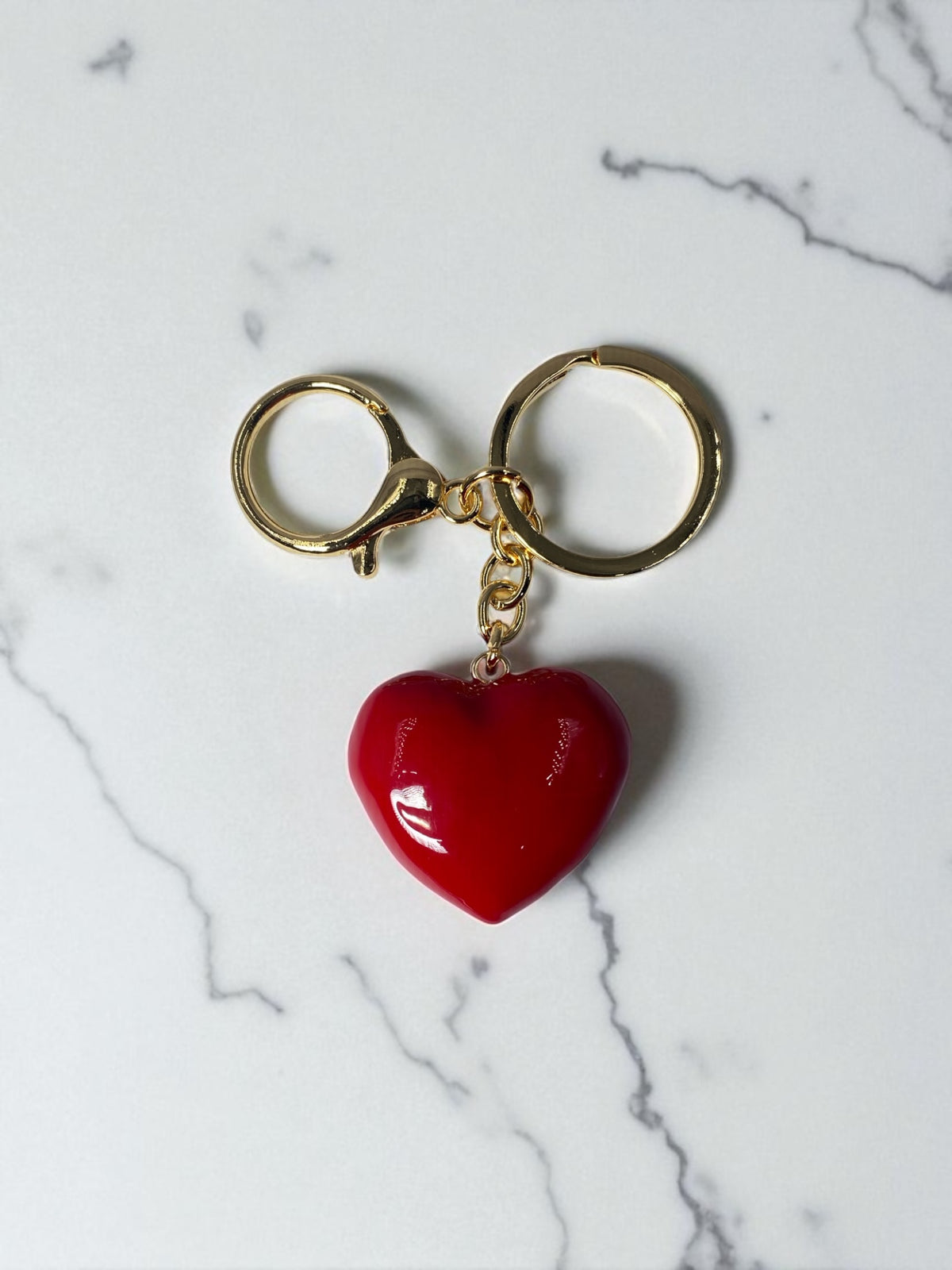 Llavero Corazón Rojo