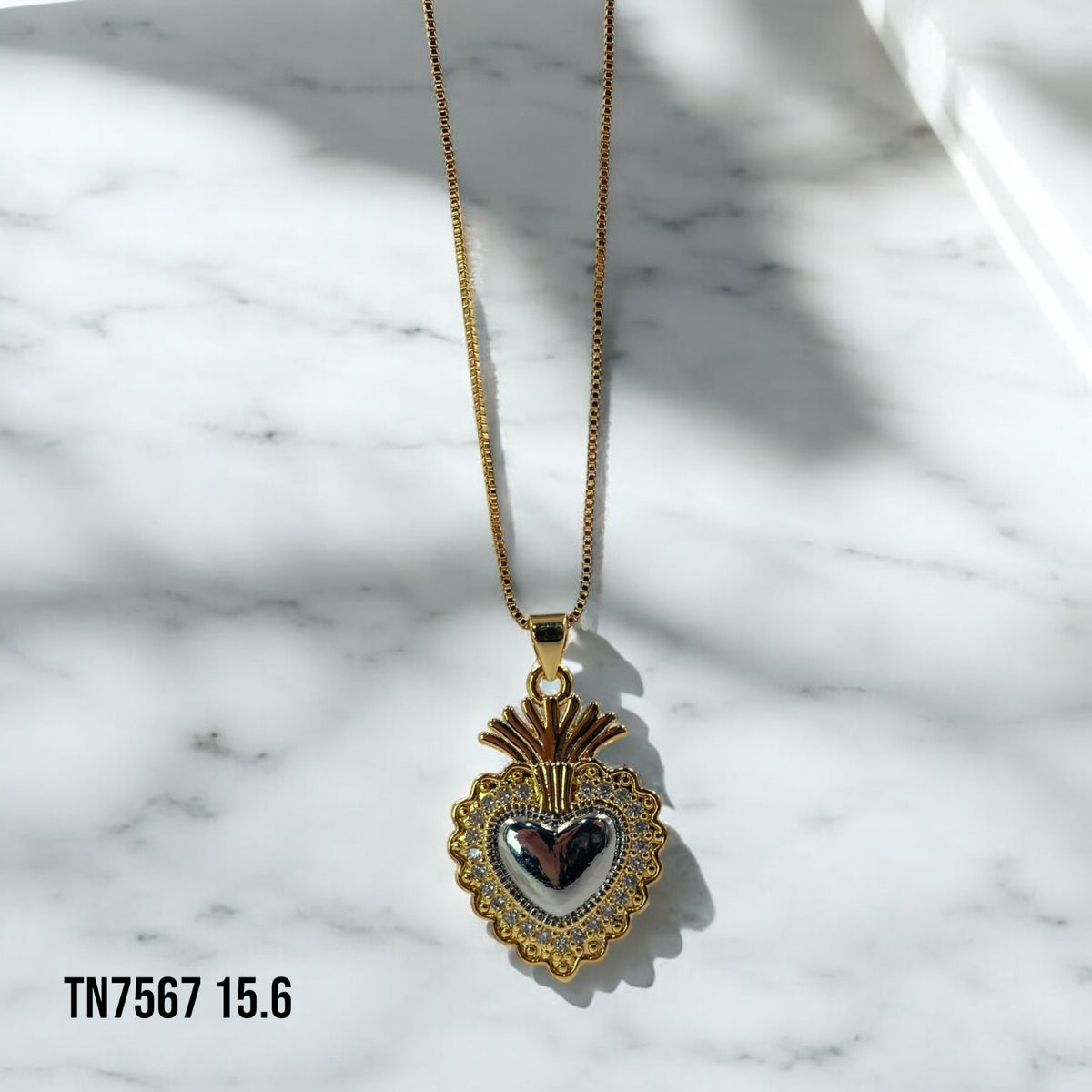 Collar corazón