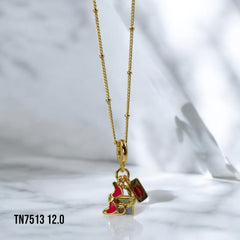 Collar cartera y corazones