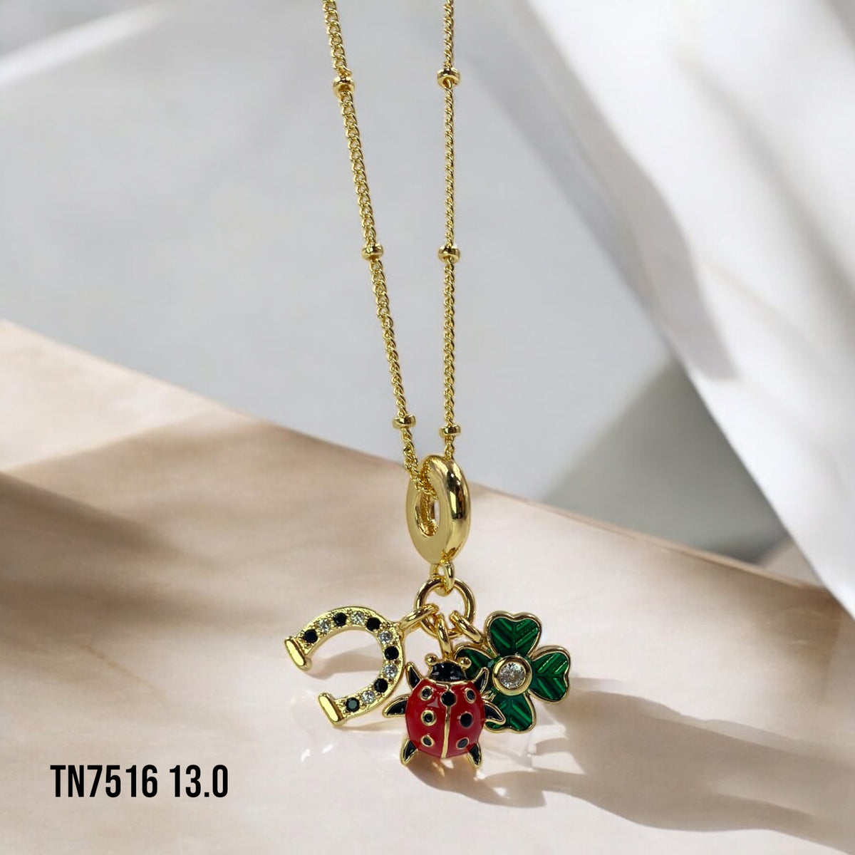 Collar Lucky Ladybug