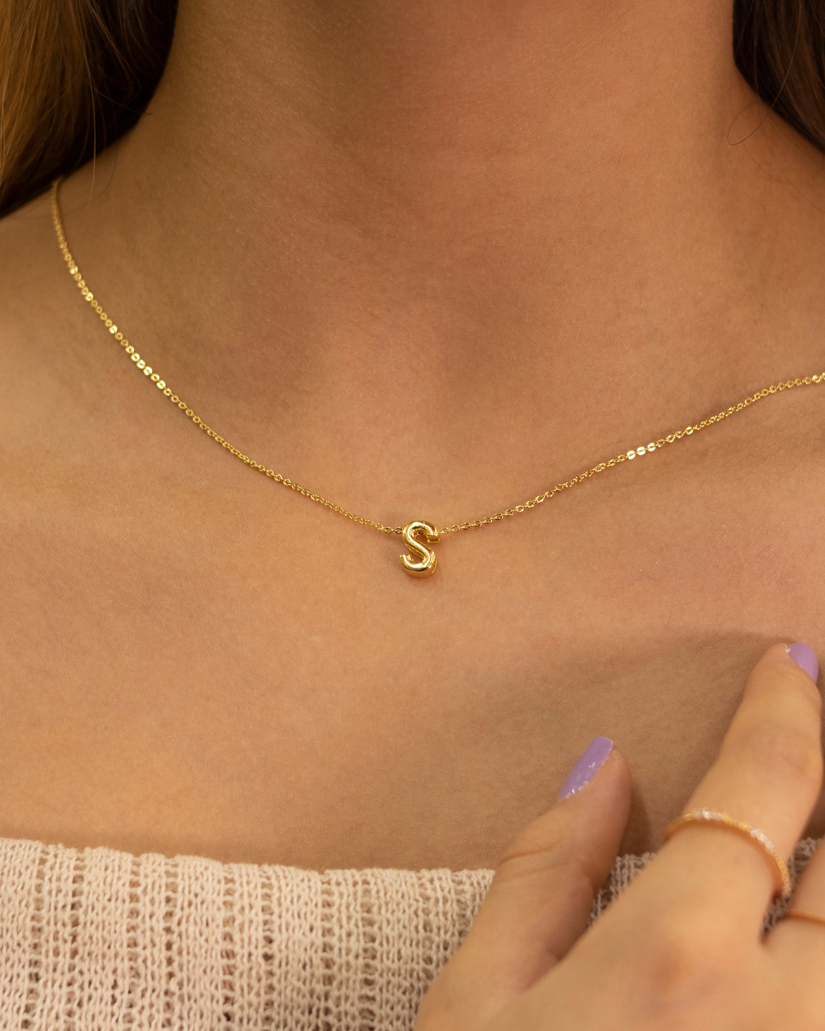 Collar Inicial S lisa