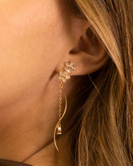 Arete Largo Flores Arvane