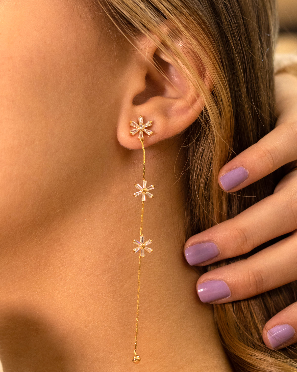 Arete Largo de Flores Althea