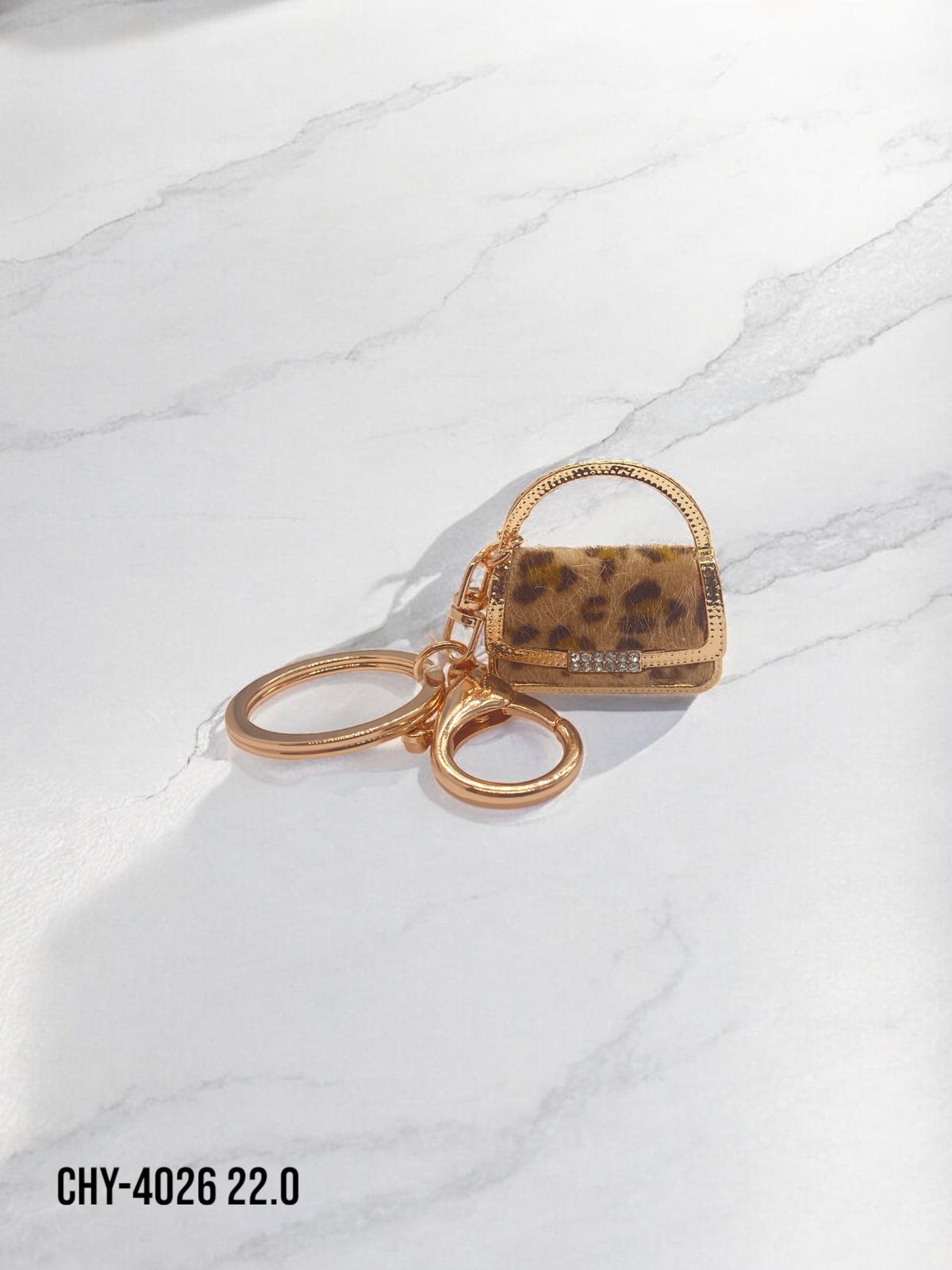 Llavero cartera animal print