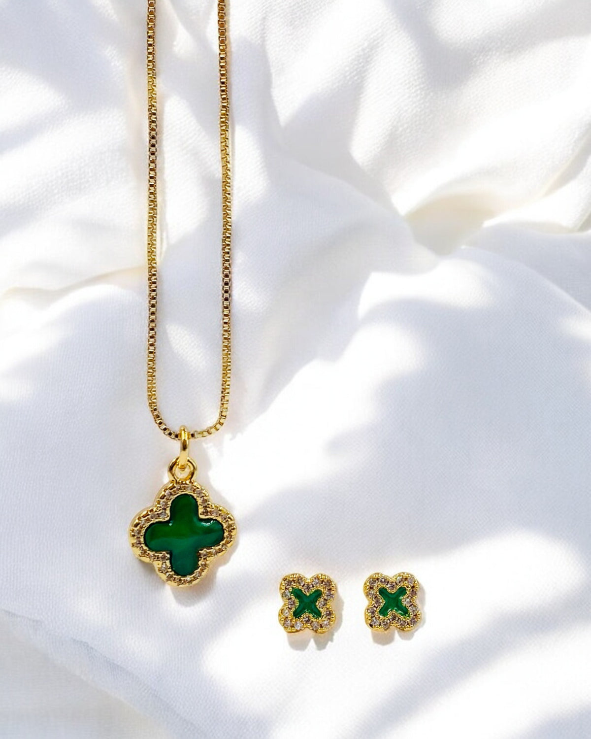 Set Lucky Trébol Verde