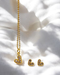 Set Corazon Loren Blanco