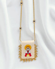 Collar Tejido Virgen del Carmen