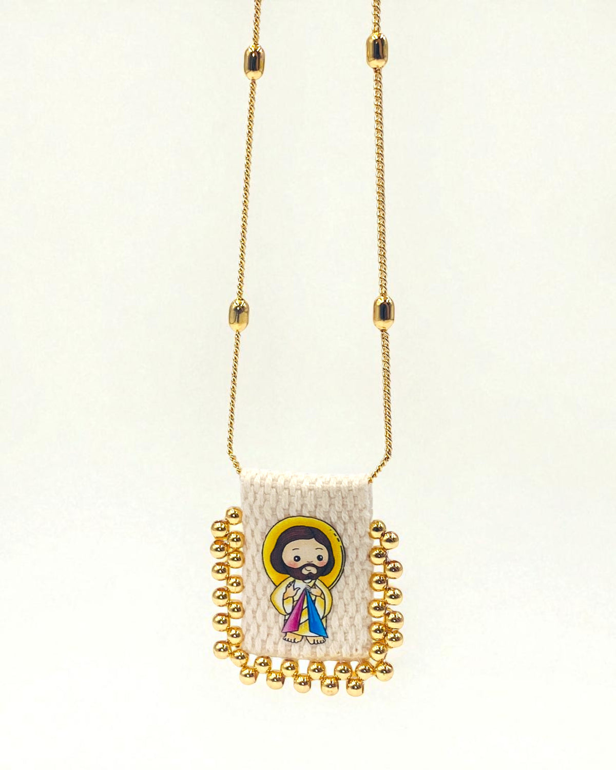 Collar Tejido con Jesús