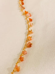 Tobillera de Piedra Natural – Ágata