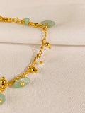 Tobillera de Piedra Natural – Jade