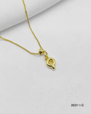 Collar letra Q