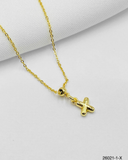 Collar letra X