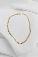 Cadena en Tejido Serpiente 5 mlm