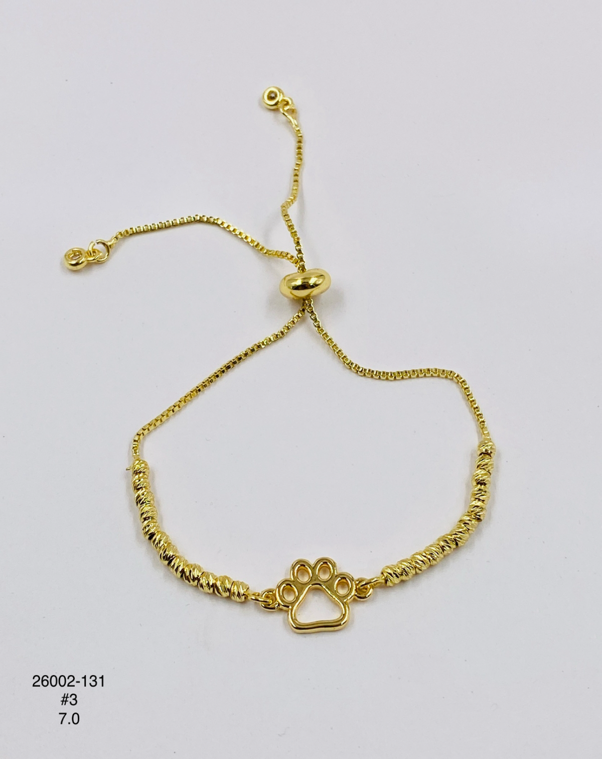 Pulsera Huella — Balines 3 mm