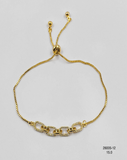 Pulsera Eslabones brillantes