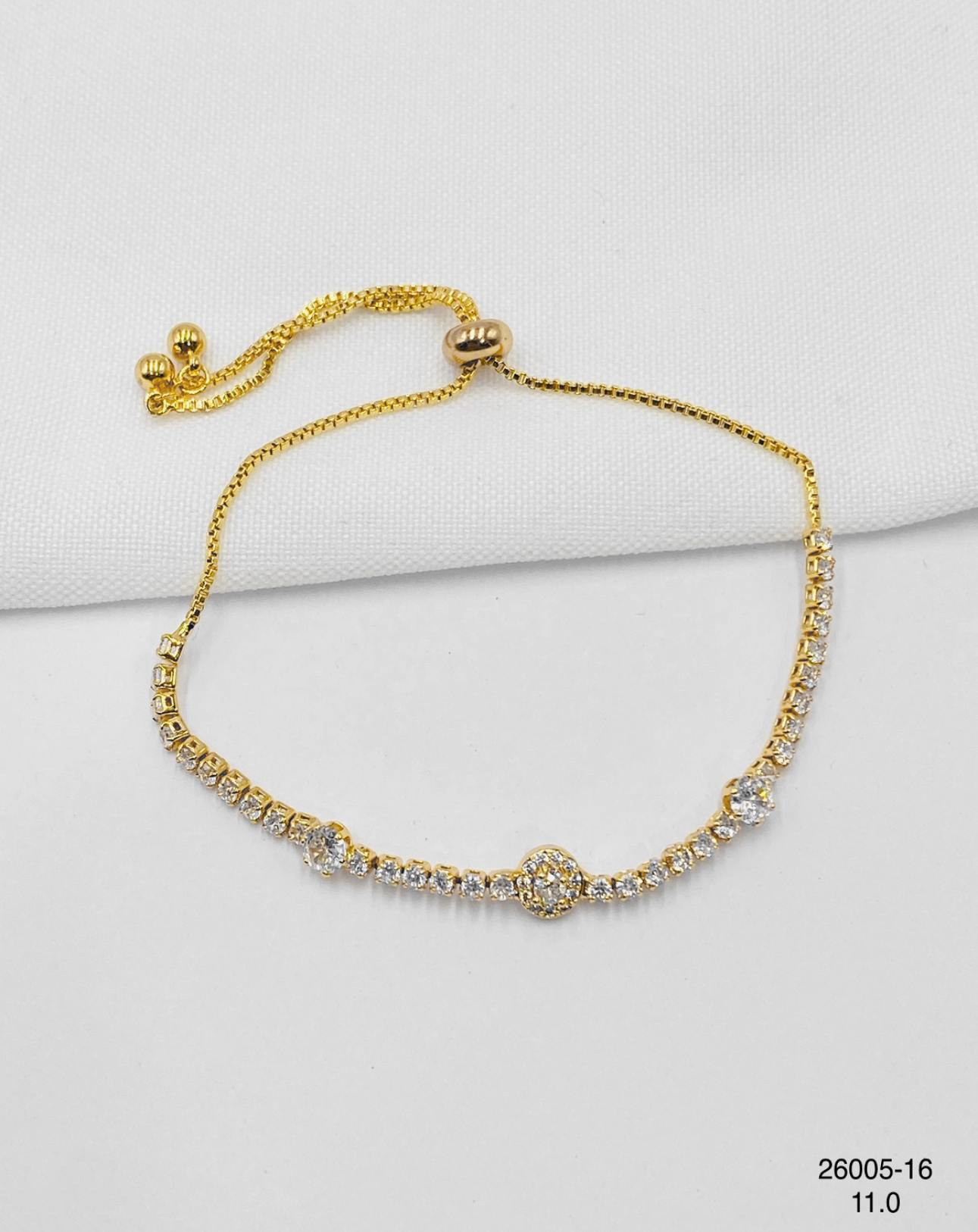 Pulsera Brillo central