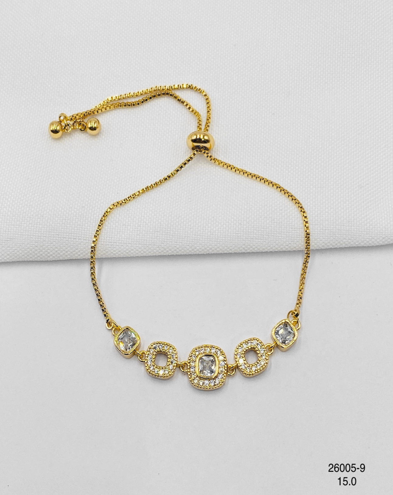 Pulsera Círculos y brillos